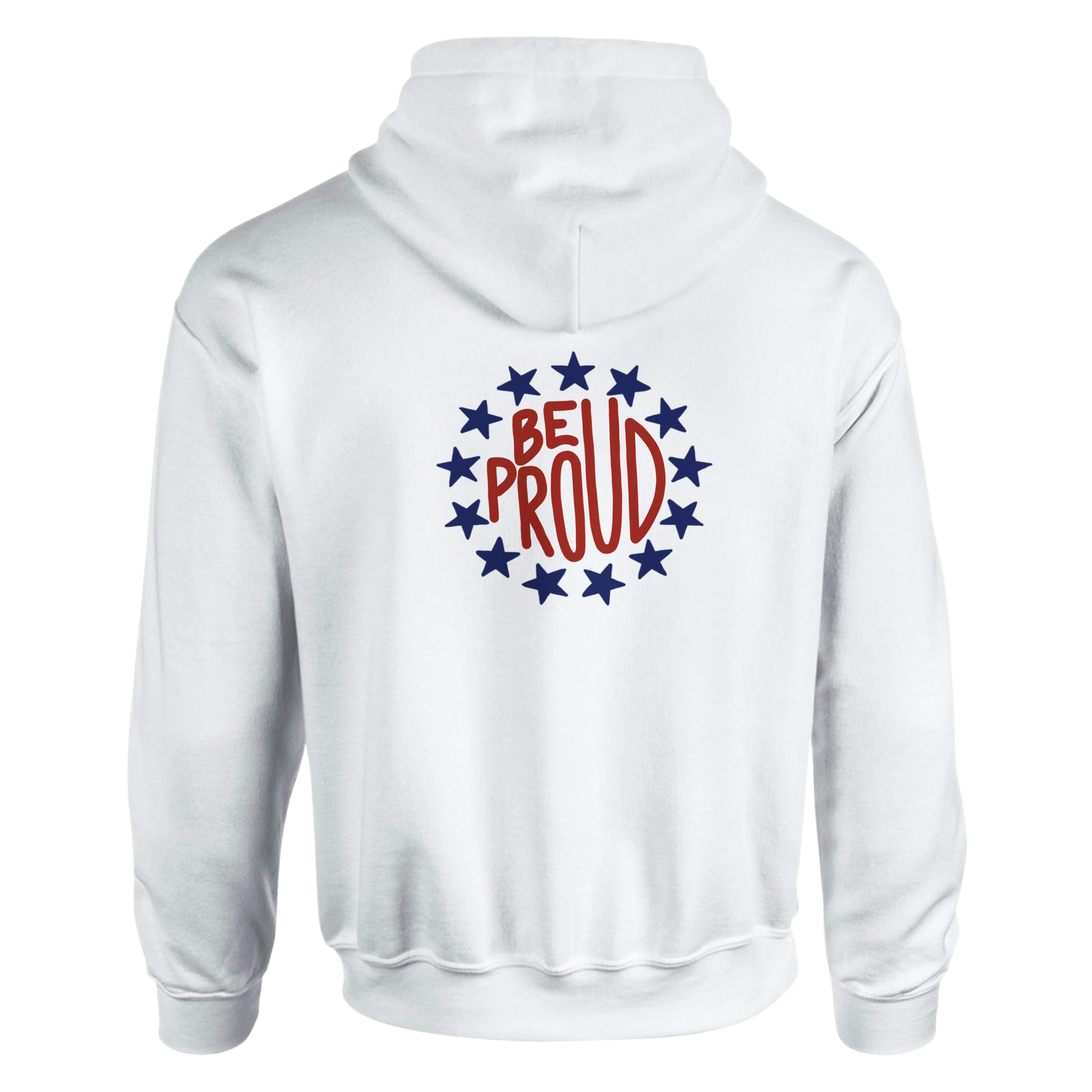Why Not Be Proud White Hoodie