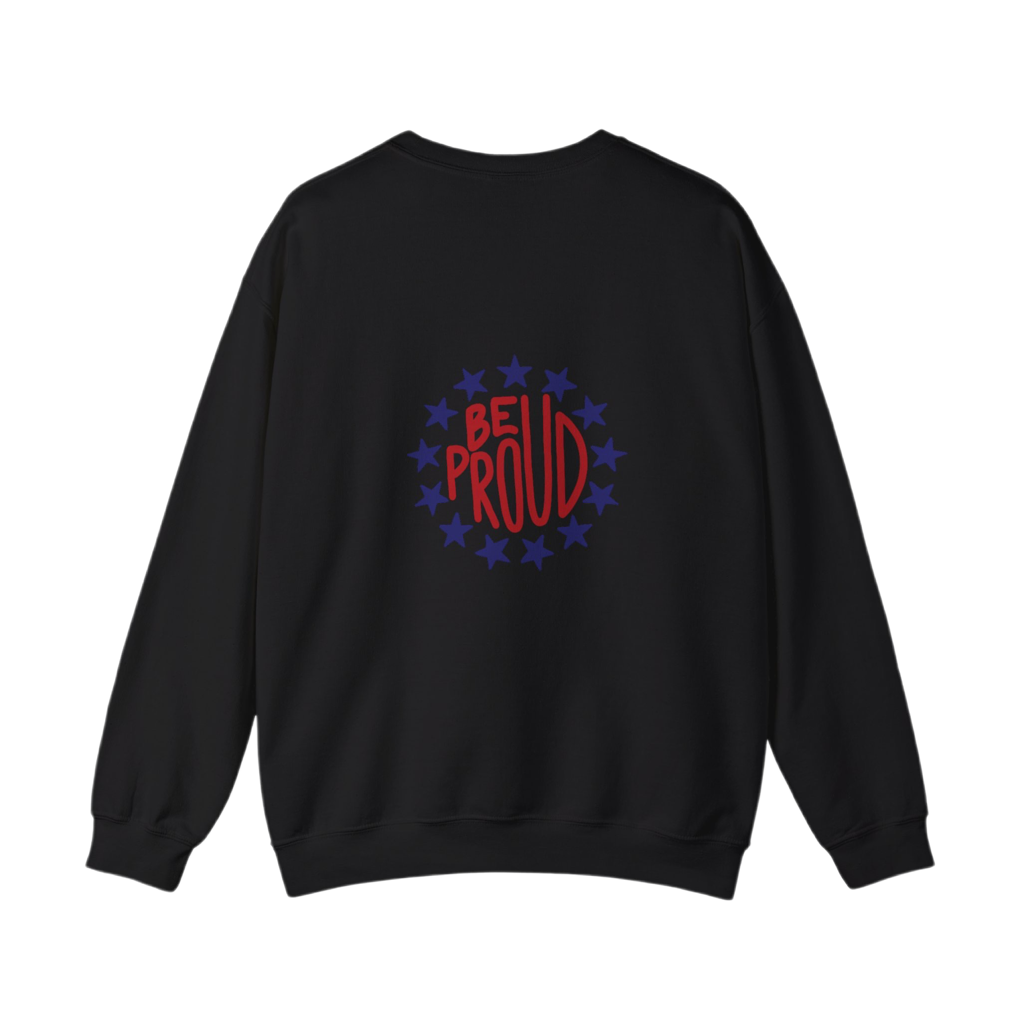 Why Not Be Proud Black Crewneck