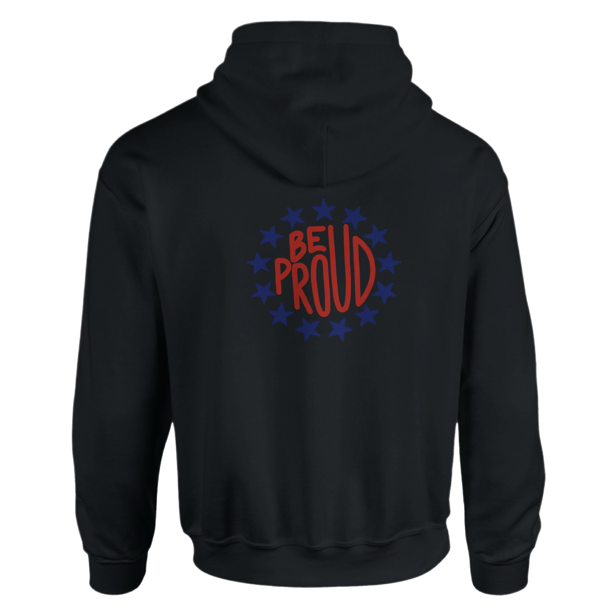 Why Not Be Proud Black Hoodie