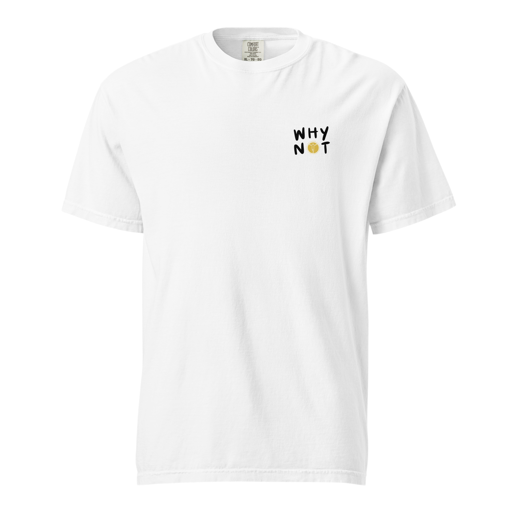 Why Not Run Your Race White T-shirt